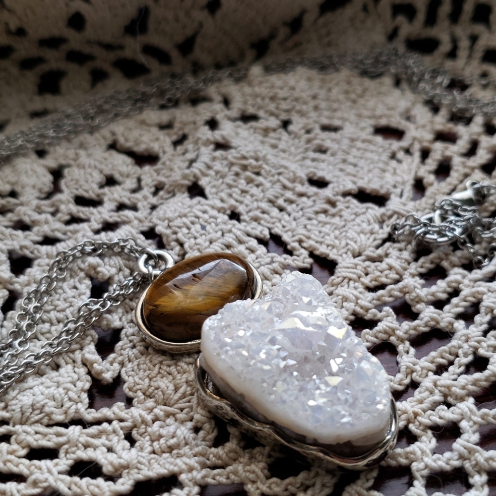 SALE! Geodes Long Necklace